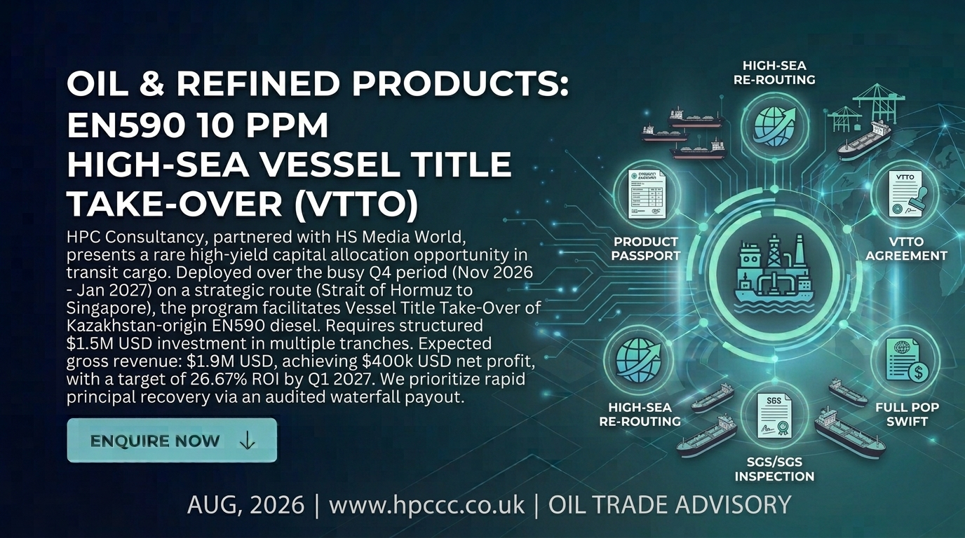 A Guide to Vessel Title Take-Over (VTTO) Deals, Oman Energy Classifications, and Strategic Logistics