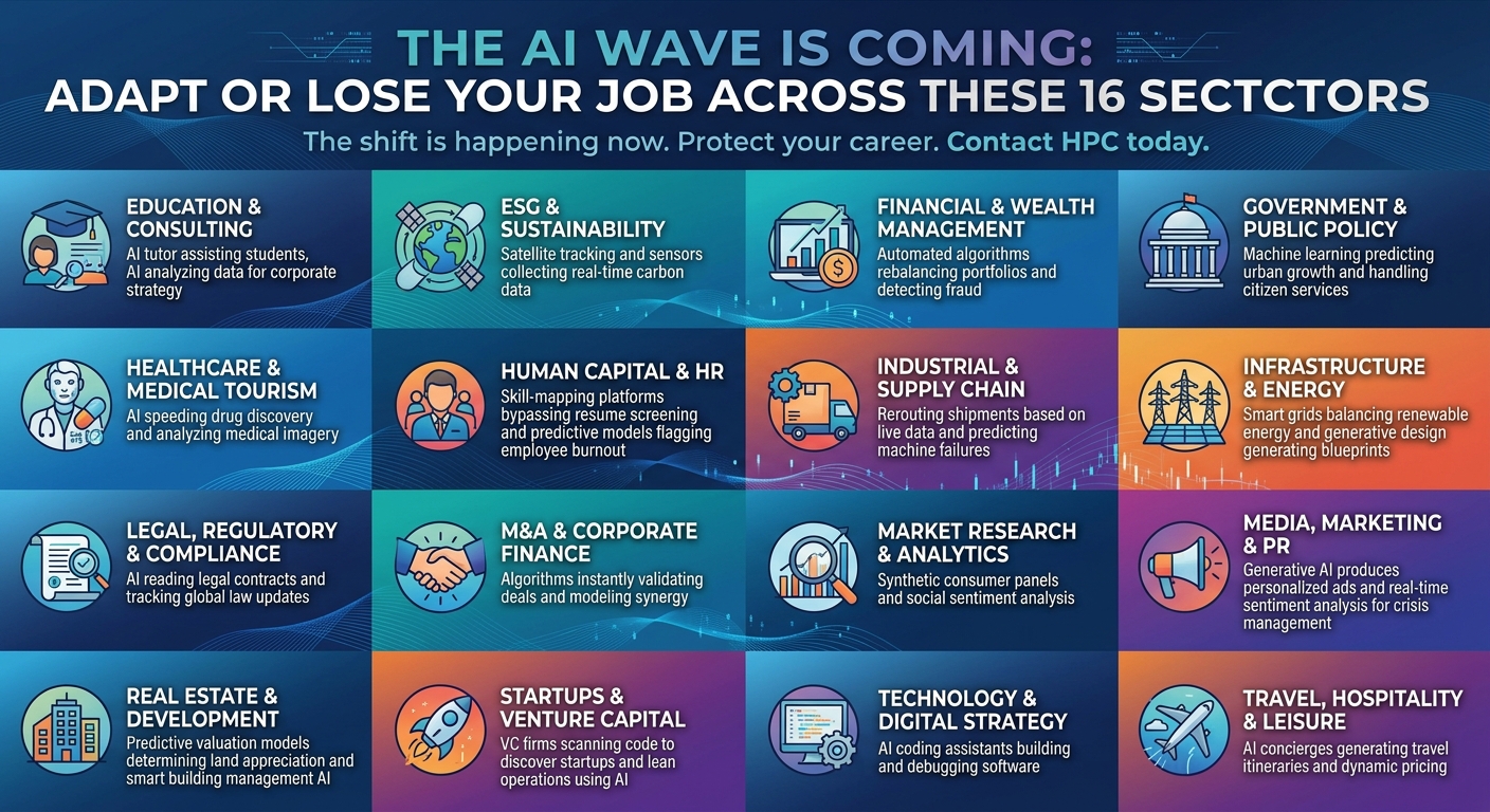 The AI Wave is Coming Oman: Adapt or Lose Your Job Across These 16 Sectors