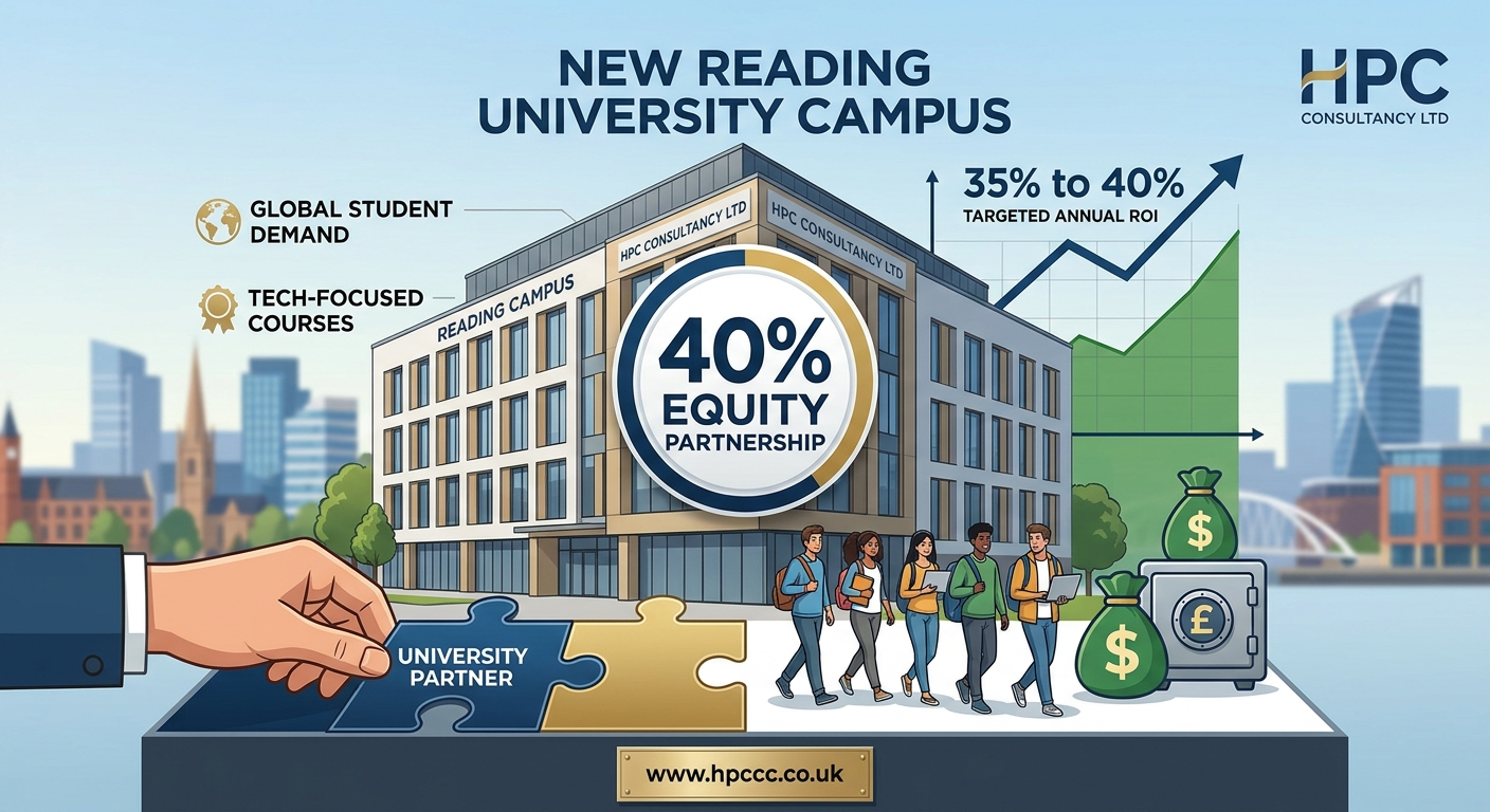 40% Equity Partnership in New Reading University Campus, seeking Oman Investor