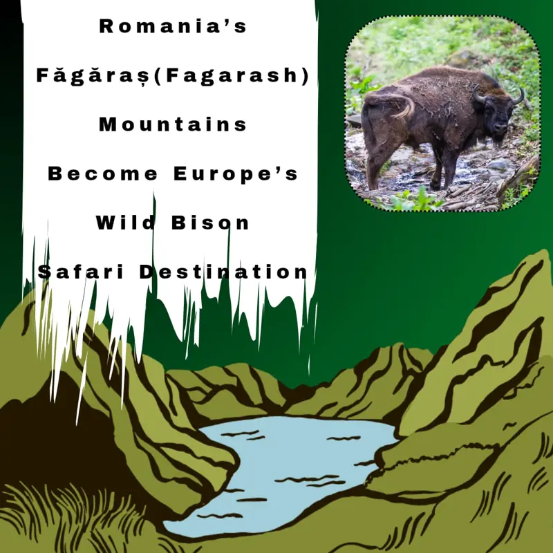 Romania’s Făgăraș(Fagarash) Mountains Become Europe’s Wild Bison Safari Destination